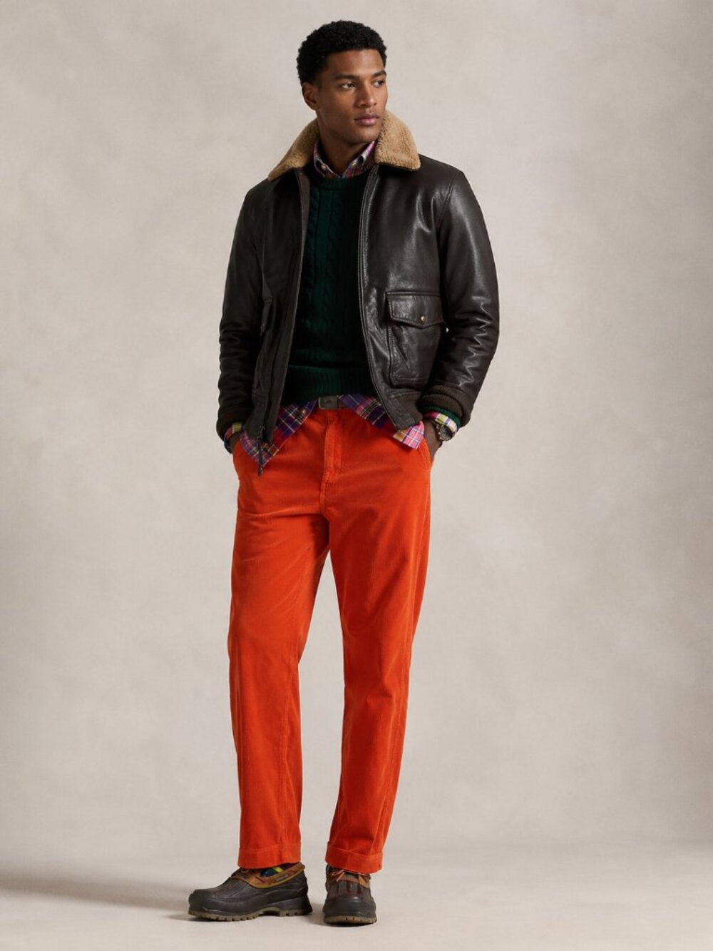 Polo Ralph Lauren Bedford Straight Fit Corduroy Pant size 35X30